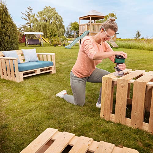 Bosch 18V Cordless Brushless Trim Router Without Battery, Inc 3mm Round Over Bit, 1/4" Collet, Parallel Guide (AdvancedTrimRouter 18V-8). Made in Europe