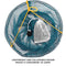SF Portable Crab Drop Net with Net Bait Bag & Rope & Line Handle for Crabbing Catch Fish Prawn Crayfish Lobster (Set of 2, W30cm x H25cm)
