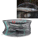 Alvinlite Three Entrances Crab Trap for Blue Crabs, Crawfish Trap Crab Pot Crab Net Minnow Trap for Crabbing, Trap Net Fishing Bait Trap Cage 17.7in x 7.9in (45cm x 20cm)