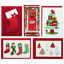 Hallmark Boxed Handmade Christmas Cards Assortment (Set of 24 Special Holiday Greeting Cards and Envelopes) (1XPX5156)