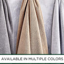 Lacoste Heritage Supima Cotton 6-Piece Towel Set, 2 Bath Towels, 2 Hand Towels, 2 Washcloths, Meteorite
