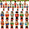 36 Pcs Christmas Nutcracker Ornaments Wood Hanging Nutcrackers Miniature Nutcracker Figures Traditional Holiday Nutcrackers Christmas Sweater Ornament for Xmas Christmas Decoration (Nutcracker Style)