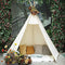 Razee Teepee for Kids 5 Sides, Large Tall, Wedding Teepee, Adult Teepee, Huge Teepee Wide Open Front Teepee Without Door Flaps, Beach Tent (Huge Teepee)