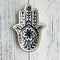 (Hamsa Hand) - SaiDeKe Home Trinket Dish Hand Small Jewellery Tray Ring Dish Holder Decorative Plate Hamsa Hand