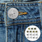 Button Pins,15set Reusable Metal Pants Button Tightener for Lengthening or Reducing The Waistline (15kind)