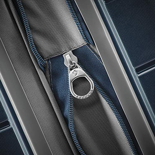 Samsonite Unisex-Adult Freeform Hardside Expandable with Double Spinner Wheels, Navy, 2-Piece Set (21/28), Freeform Hardside Expandable with Double Spinner Wheels
