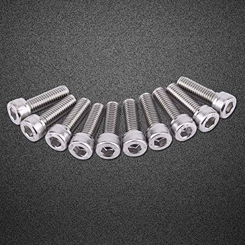 Bolts, 160pcs Stainless Steel SS304 Hex Socket M5 Screws Bolts and Nuts Assortment hex Screw Nuts Fastener(Cap Head)