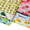 12 Pieces Printed Fruit Fabric Fruit Fat Quarters Fruit Pattern Fabric Bundles Quilting Sewing Patchwork Fabric for DIY Scrapbooking Art Craft Sewing Projects, 20 x 16 Inch/ 50 x 40 cm