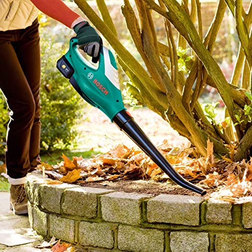 Bosch Home & Garden 18V Cordless Garden Leaf Dust Blower Kit without Battery, Handheld, 210 Km/h, (ALB 18 Li)