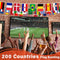 200 Countries String Flag, 184 ft International Flags Bunting Banner, World Flag Banner Decoration for School, Sports Events, Grand Opening, Party