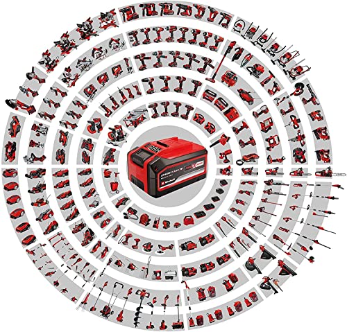 Einhell Power X-Change 60Nm Cordless Drill Driver With 2 x Batteries And Charger - 18V Brushless 3-in-1 Combi Drill, Hammer Drill And Screwdriver - TE-CD 18 Li-i Impact Drill Set