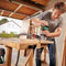 Bosch 18V Cordless Brushless Trim Router Without Battery, Inc 3mm Round Over Bit, 1/4" Collet, Parallel Guide (AdvancedTrimRouter 18V-8). Made in Europe