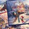 Hallmark Thomas Kinkade Boxed Christmas Cards Assortment, Mickey Mouse (3 Designs, 24 Christmas Cards with Envelopes), 5XPX1034