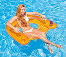 INTEX Sit 'n Float Classic Inflatable Raft Swimming Pool Lounge - (Set of 2)(Colors May Vary)