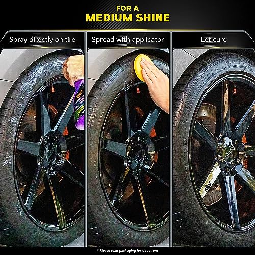 Meguiar's G230416EU Hybrid Ceramic Tire Shine 473 ml, long-lasting and High gloss