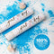 Gender Reveal Confetti Cannon - 2 Pack - Biodegradable Blue Gender Reveal Smoke Bombs for Gender Reveal Party | Gender Reveal Cannons | Baby Gender Reveal Poppers | Boy Gender Reveal Powder Cannon