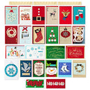 Hallmark Assorted Handmade Boxed Christmas Cards (Set of 24 Premium Holiday Greeting Cards and Envelopes)