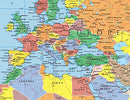 24x36 World Classic Elite Wall Map Mural Poster Laminated