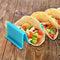 SENHAI 6 Pcs Taco Holder Stand, PP Health Material Taco Truck Tray Rack Holds up to 4 Tacos Each, Dishwasher Safe