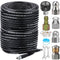 ZOFINE Pressure Washer Sewer Jet Kit, Newest 5800 Psi Drain Cleaner Hose, 1/4 Inch Npt Corner, Swivel And Button Hose, Jet Nozzle