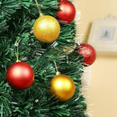 24PCS/Pack Christmas Tree Xmas Balls Decorations Baubles Party Wedding Ornament, 3cm Plastic Holiday Decor