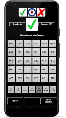 Amateur Ham Radio Q-Code Quiz free learning app for Android