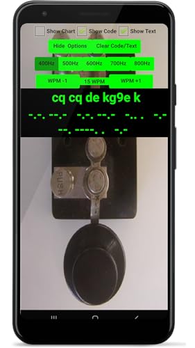 2 Amateur ham radio CW Morse code practice oscillators software app for Android iambic paddle and straight horizontal lever