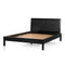Coll Lux Wooden Queen Sized Bed Frame - Black (AVAILABLE IN MELBOURNE ONLY)