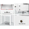 Artiss Bedside Table 1 Drawer - BOW White