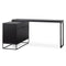 Coll Extendable Home Office Desk - Black