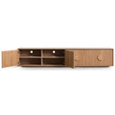 Coll Lux Wooden Entertainment TV Unit - Natural - (Available in White)