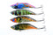 4x 8cm Vib Bait Fishing Lure Lures Hook Tackle Saltwater
