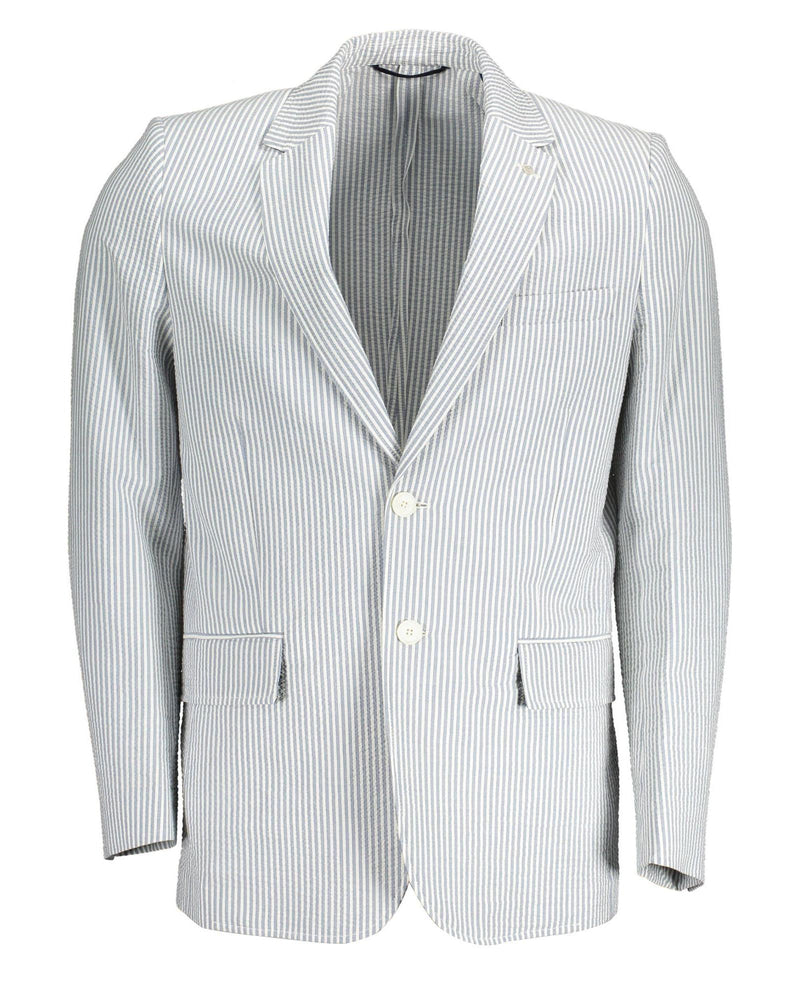 Gant Men's White Cotton Jacket - 50 IT