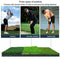 Indoor Golf Practice Pad - 3-in-1 Swing Mat for Hitting and Chipping - 90X40Cm