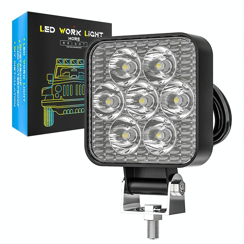 12 - 30V 12W 6000K 2.5 Inch Car Led Engineering Auxiliary Light White Light