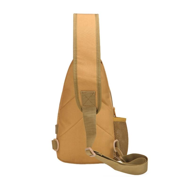 Portable One Shoulder Water Bottle Bag For Outdoor Cycling - Brown