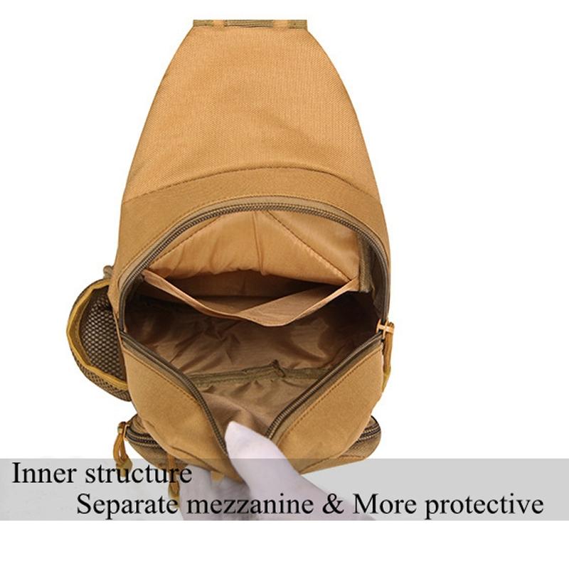 Portable One Shoulder Water Bottle Bag For Outdoor Cycling - Brown
