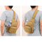 Portable One Shoulder Water Bottle Bag For Outdoor Cycling - Brown