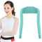 Sun Protection Golf Shawl Sleeves for Outdoor Sports and Cycling - White