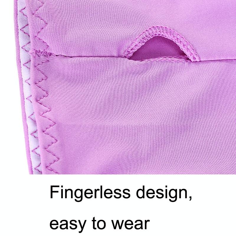 Sun Protection Golf Shawl Sleeves for Outdoor Sports and Cycling - White