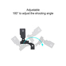 Universal Motorcycle Phone Bracket for Action Cameras - Cyan
