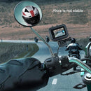 Universal Motorcycle Phone Bracket for Action Cameras - Cyan