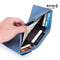 Compact Rfid Leather Coin Purse Wallet - Secure & Stylish - Lemon Yellow