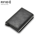 Carbon Fiber Rfid Wallet for Men - Black