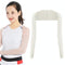 Sun Protection Golf Shawl Sleeves for Outdoor Sports and Cycling - Beige