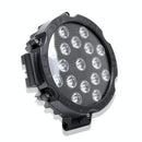 2 Pcs 3500Lm 6500K White Light 17 Led Waterproof Car Boat Marine Work Lights Spotlight Led Bulbs 30 Degrees Adjustable Dc 10 - 30V - Red