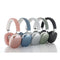Blue Wireless Bluetooth Headphones - Over-Ear, Deep Bass, Foldable, Long Battery Life