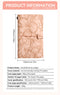 Pink 2-Pack Vintage Floral Embossed PU Leather Journals - 192 Pages Each