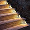1 Piece White Bright 14-LED Solar Powered Step Lights - Automatic Outdoor Waterproof Illumination for Stairs, Deck, Pathway & Garden (Warm White)