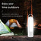 2-in-1 Portable LED Camping Lantern & Flashlight - USB Rechargeable, Dual Light Modes(Bear model pink)